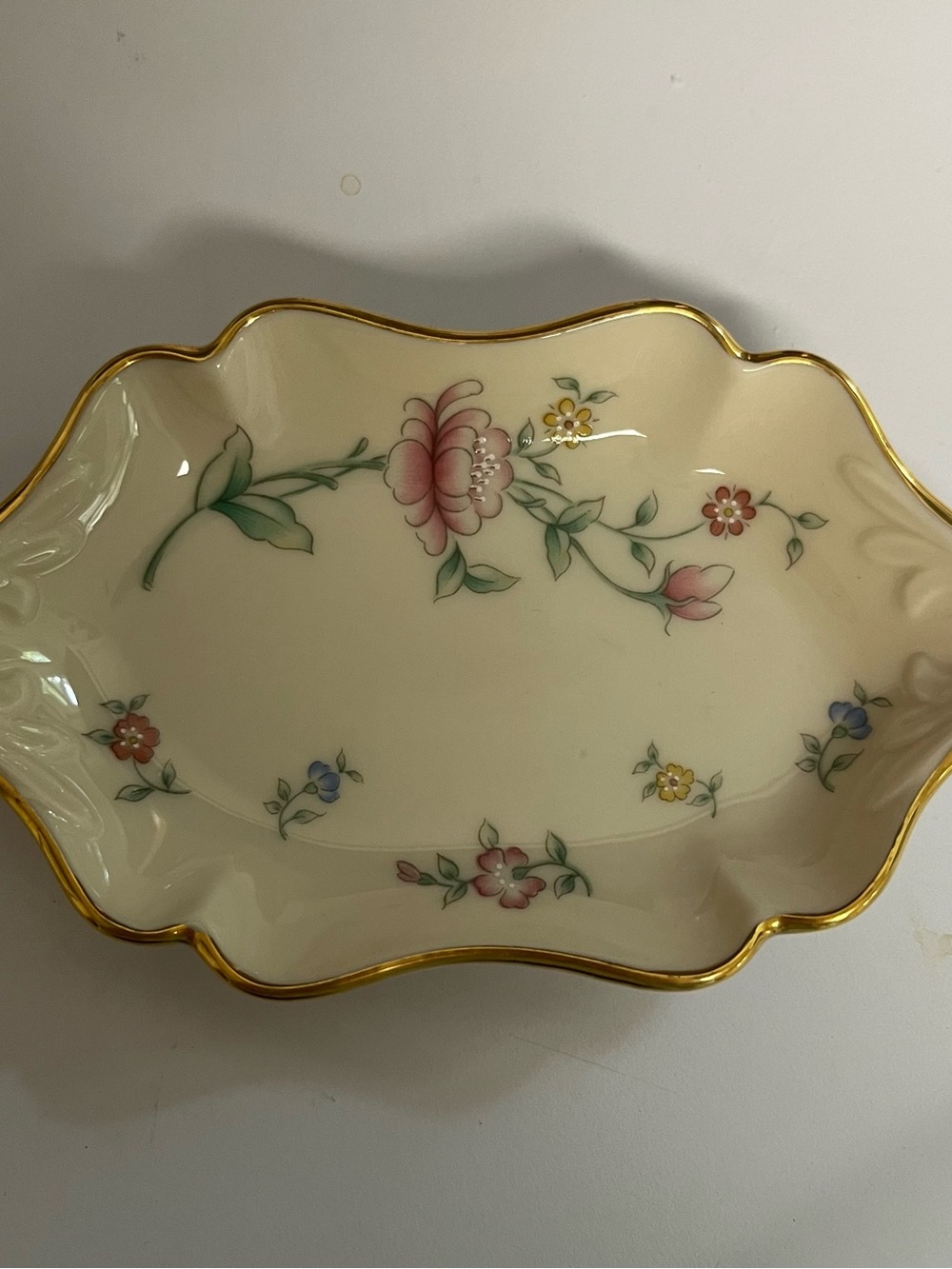 Lenox Floral Garden trinket/jewelry dish